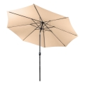Fieldmann - Parasol d. 3 m creamy