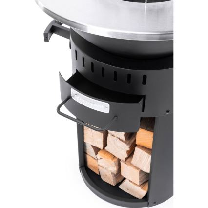 Fieldmann - Portable 3-in-1 Grill, Stainless Steel/Black