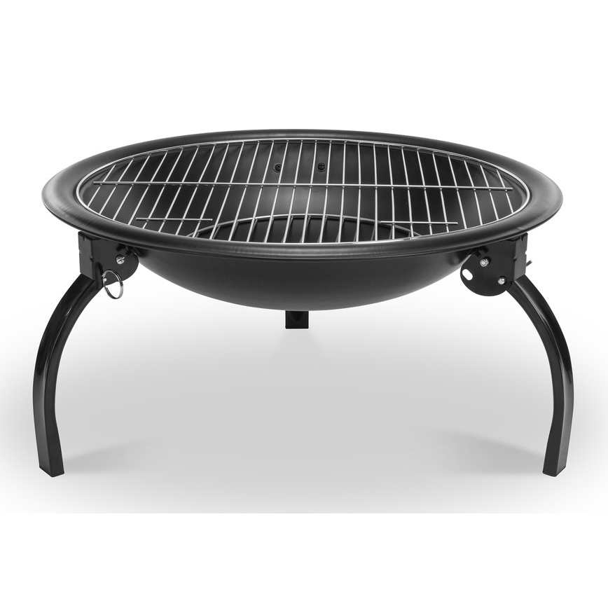 Fieldmann - Portable campfire with a grill