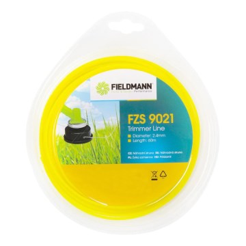 Fieldmann - Replacement Trimmer Line for Garden String Trimmer 60m/2.4mm