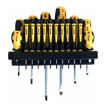 Fieldmann - Screwdriver set with holder 18 pcs