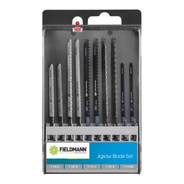 Fieldmann - Set of saw blades 10 pcs