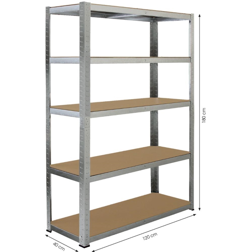 Fieldmann - Storage rack 180x120x40 cm