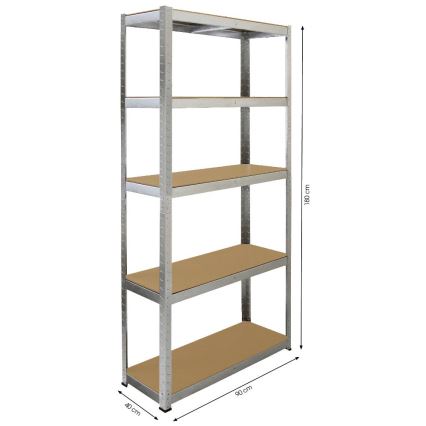 Fieldmann - Storage rack 180x90x40 cm