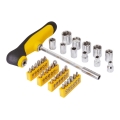 Fieldmann - T-screwdriver with bits and heads 37 pcs
