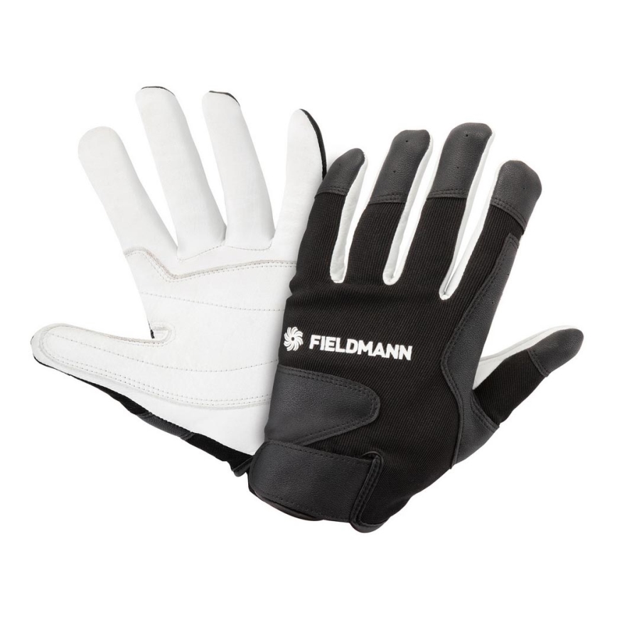 Fieldmann - Work gloves black/white