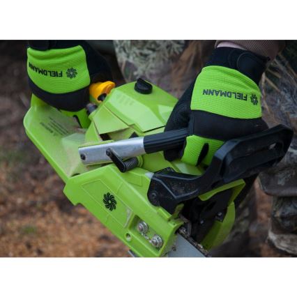 Fieldmann - work gloves XXL black/green