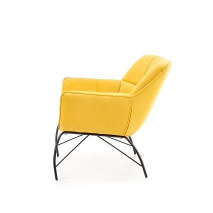 FIGA armchair in yellow