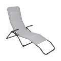 FIKA Outdoor Sun Lounger 60x140 cm, Gray
