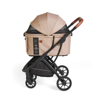 Fikago - Stroller for dogs and cats AGILE HUGGY beige