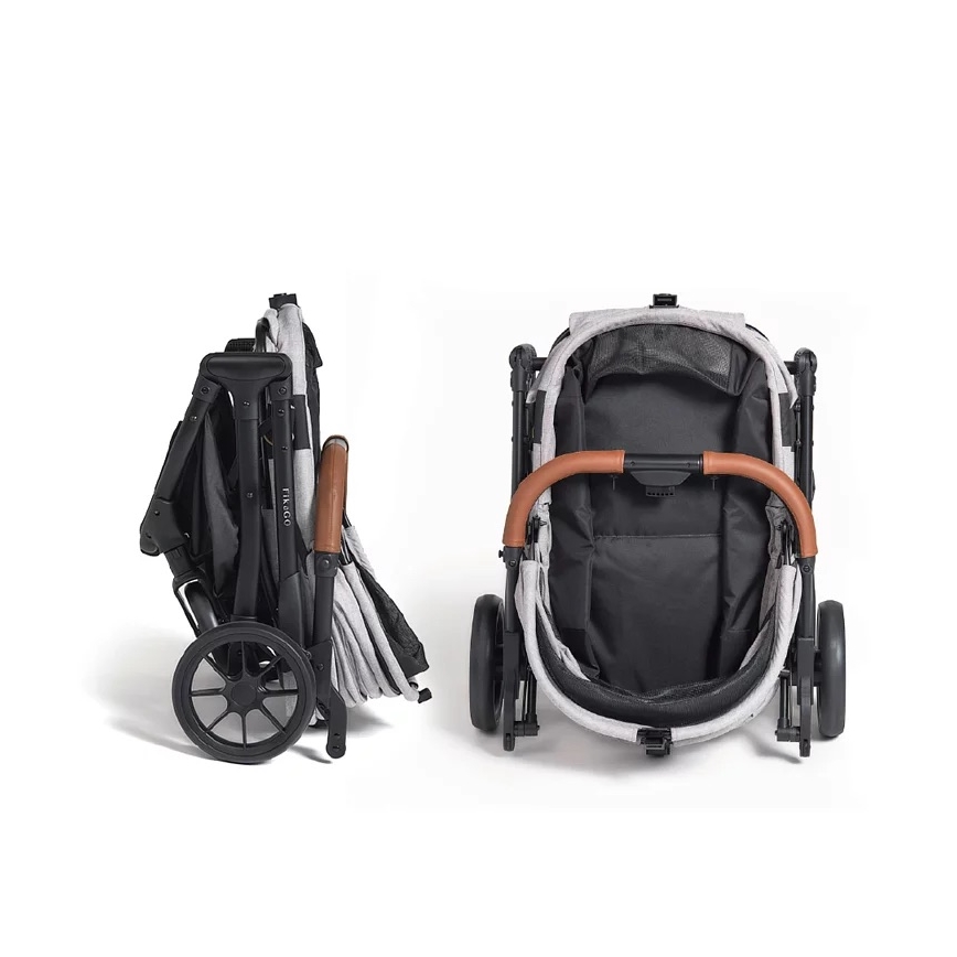 Fikago - Stroller for dogs and cats AGILE HUGGY beige