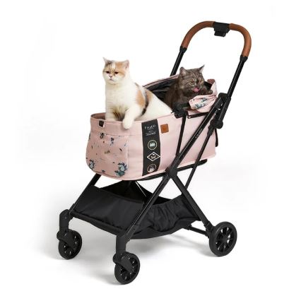 Fikago - Stroller for dogs and cats FTG Artic Flower