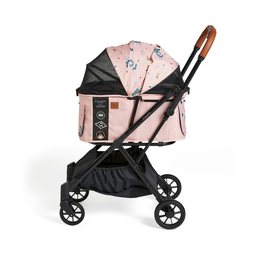 Fikago - Stroller for dogs and cats FTG Artic Flower
