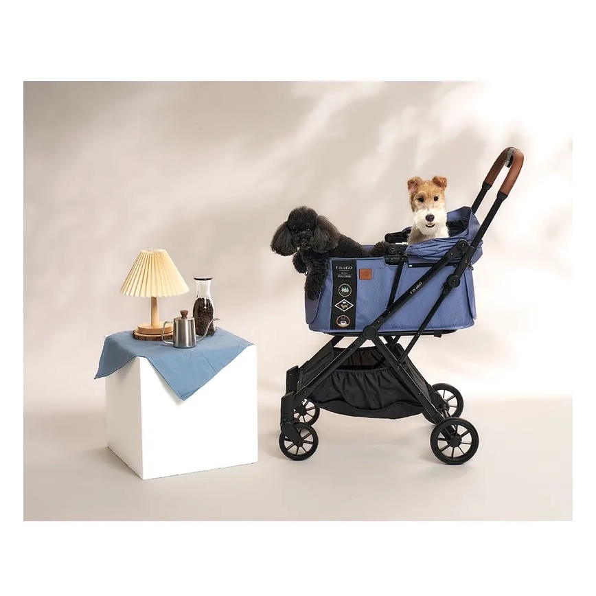 Fikago - Stroller for dogs and cats FTG Blue Note