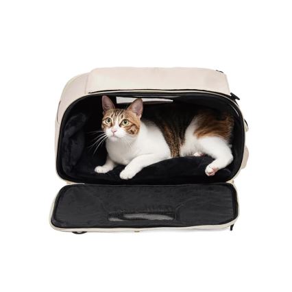 Fikago - Travel carrier bag for dogs and cats TRUFFLE Grey