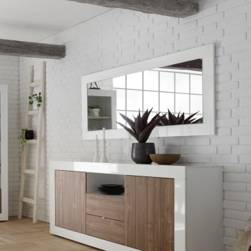 FINERA Mirror 75 x 170 cm White