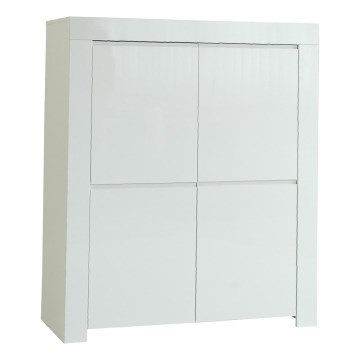 FINERA White Chest of Drawers