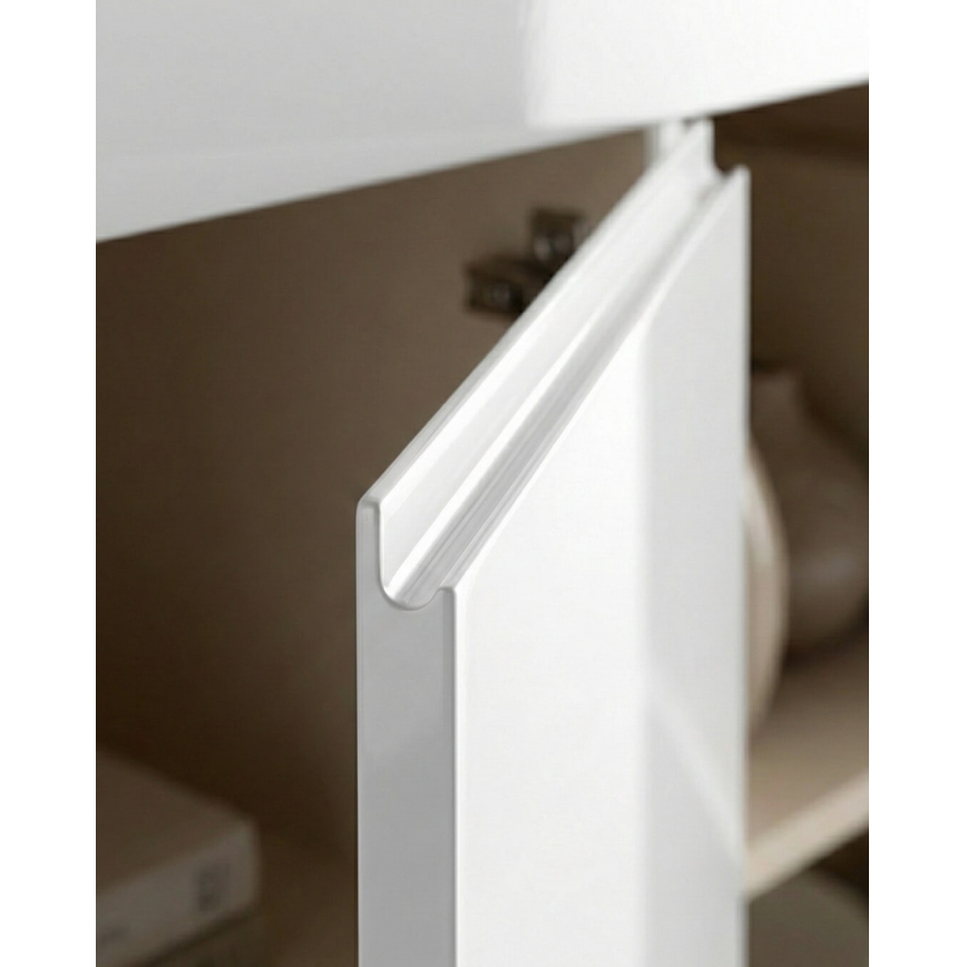 FINERA White Chest of Drawers