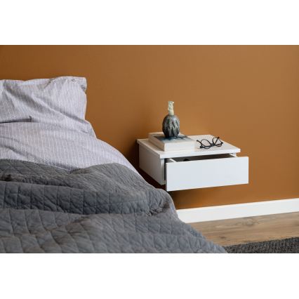 FINO Bedside Table 37 x 32 cm, White