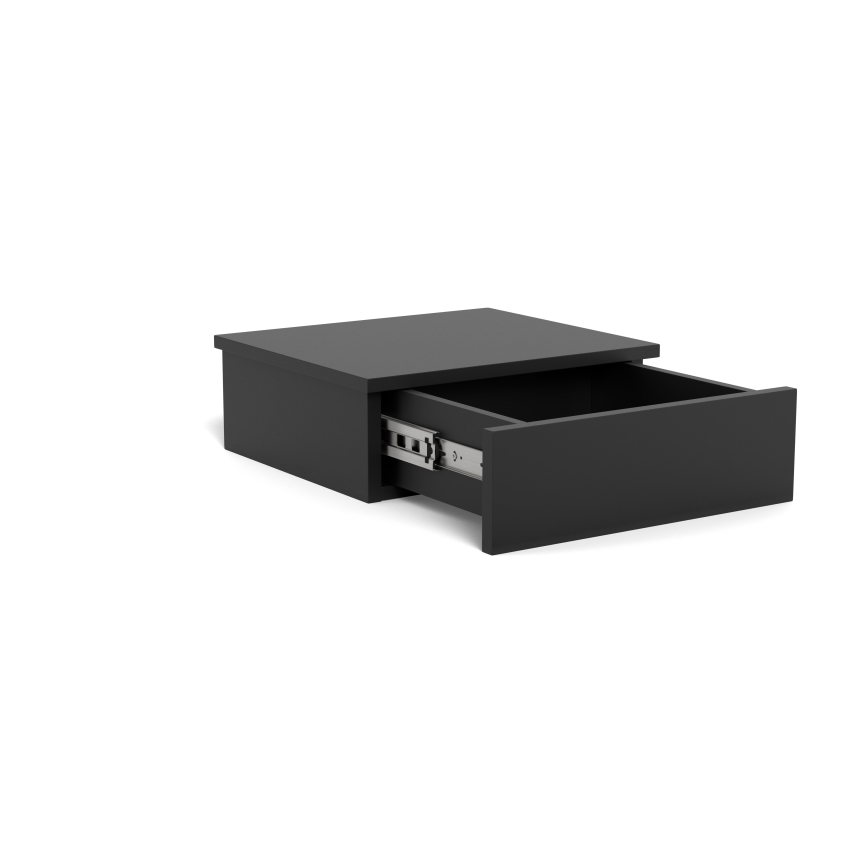 FINO Nightstand 37x32 cm, Black