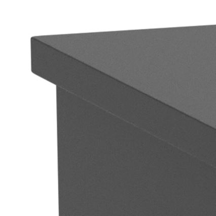 FINO Nightstand 37x32 cm, Black