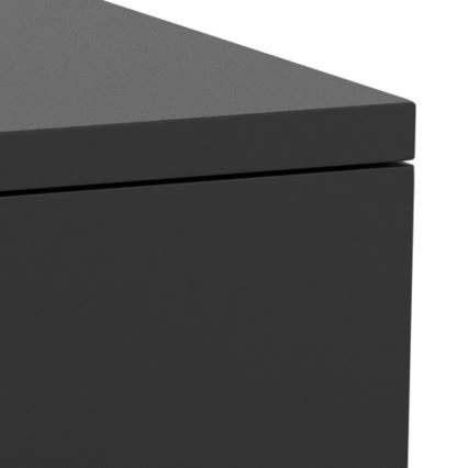 FINO Nightstand 37x32 cm, Black