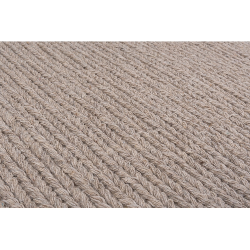 FIR WOOL rug 120x170 cm 2600 g/m2 beige/natural