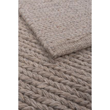 FIR WOOL rug 120x170 cm 2600 g/m2 beige/natural