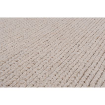 FIR WOOL Rug 120x170 cm 2600 g/m2 Cream/Natural