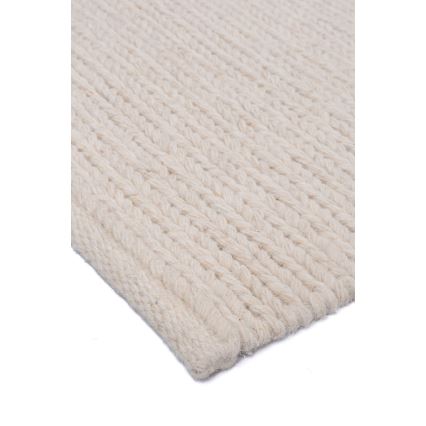 FIR WOOL Rug 120x170 cm 2600 g/m2 Cream/Natural
