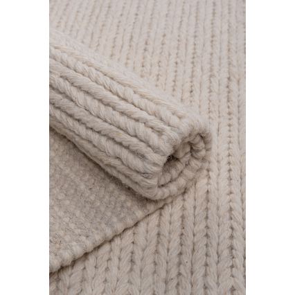 FIR WOOL Rug 160x230 cm, 2600 g/m2, Cream/Natural