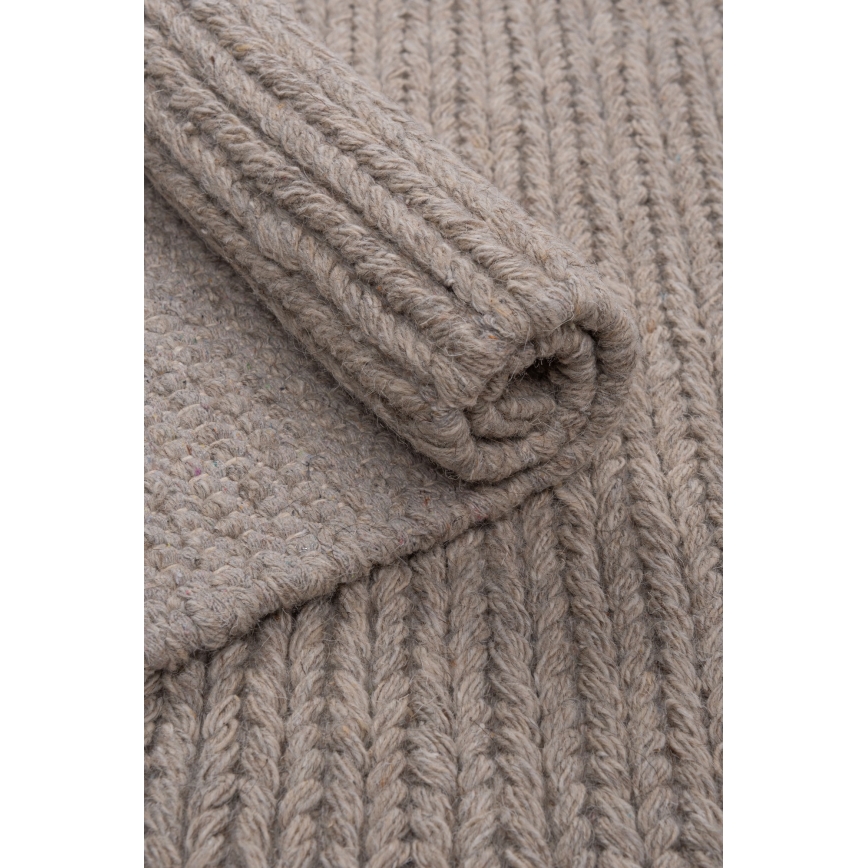 FIR WOOL Rug 200x300 cm 2600 g/m2 beige/natural
