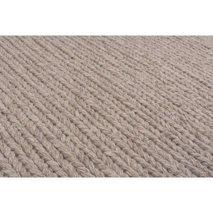 FIR WOOL Rug 70 x 140 cm, 2600 g/m², Beige/Natural