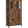 FIRA Chest of Drawers - Brown/Black