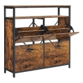 FIRA Shoe Cabinet, Brown/Black