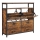 FIRA Shoe Cabinet, Brown/Black