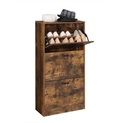 FIRA Shoe Cabinet, Brown
