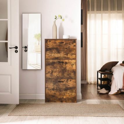 FIRA Shoe Cabinet, Brown