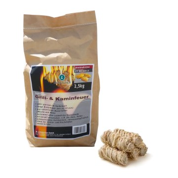 Fire-lighter rolls 2,5 kg/200 pcs