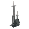 Fireplace tools 4 pcs anthracite