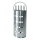 Fireplace tools 5 pcs shiny chrome