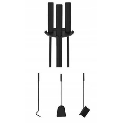 Fireplace tools stainless steel 4 pcs