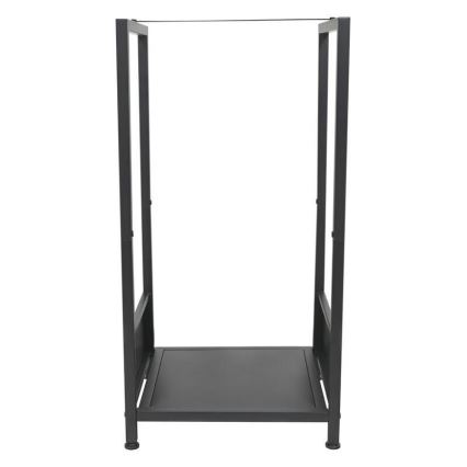 Firewood rack 39x35x76 cm black
