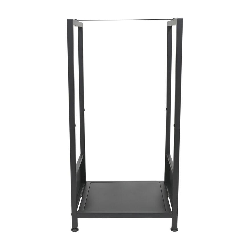 Firewood rack 39x35x76 cm black