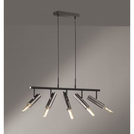 Fischer & Honsel 60369 - Chandelier on a string DEAN 5xE27/25W/230V