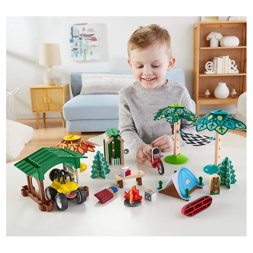 Fisher-Price - Children's building set Wonder Makers Camping