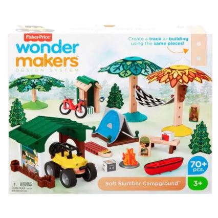 Fisher-Price - Children's building set Wonder Makers Camping