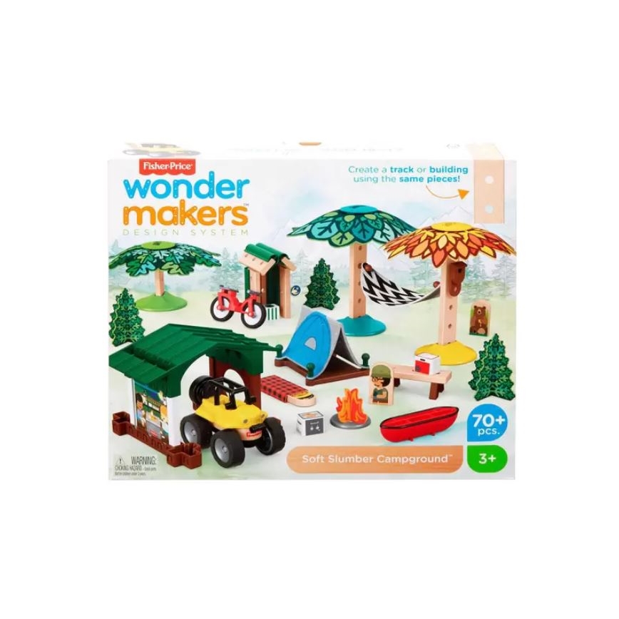 Fisher-Price - Children's building set Wonder Makers Camping