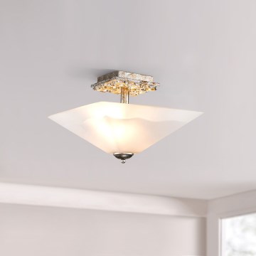 Flambeau - STAR Ceiling Light 2x E27 / 40W / 230V, Gold