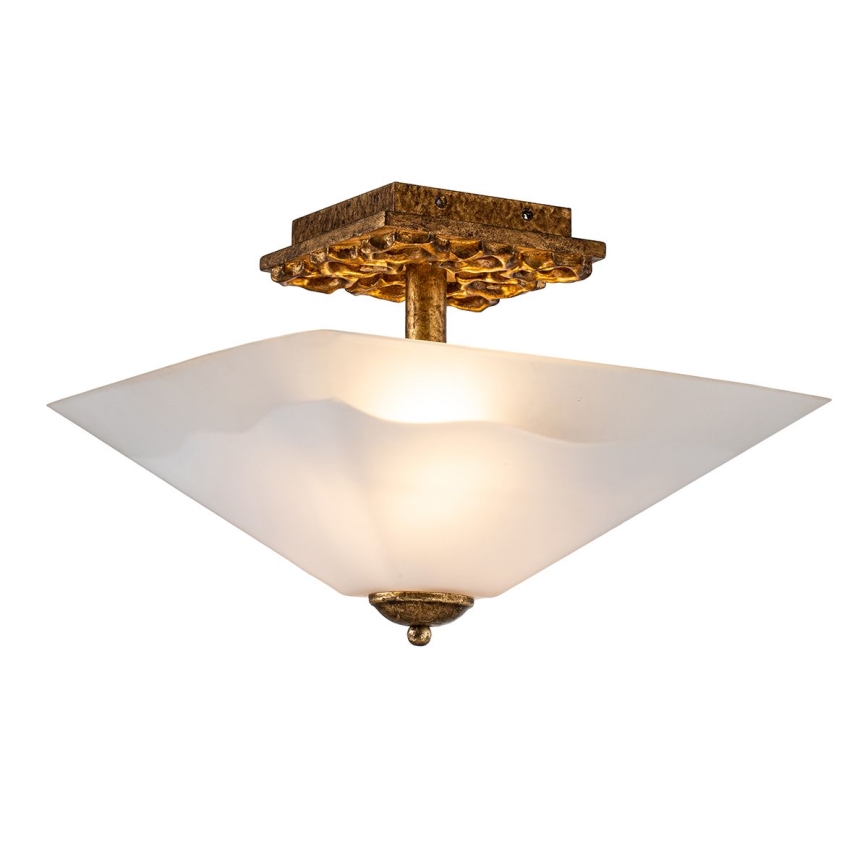 Flambeau STAR-F-S-DG - STAR ceiling light 2xE27/40W/230V copper